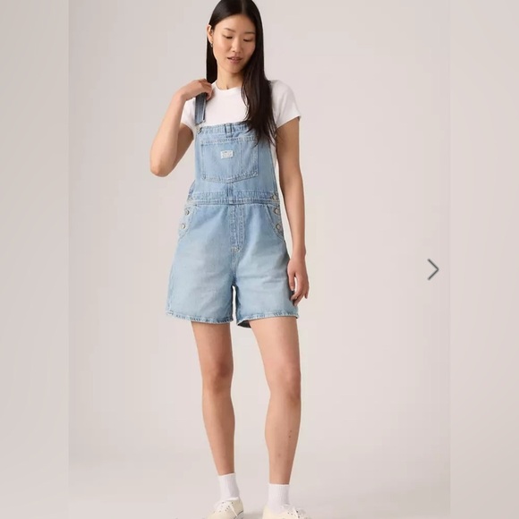 Levi’s Vintage Women’s Shortalls, Size Large - Picture 1 of 12